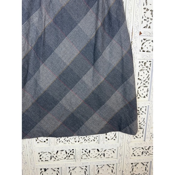 Pendleton Wool Plaid Skirt Academia Schoolgirl Preppy Workwear Sz 8 Fits 6 - Picture 3 of 6